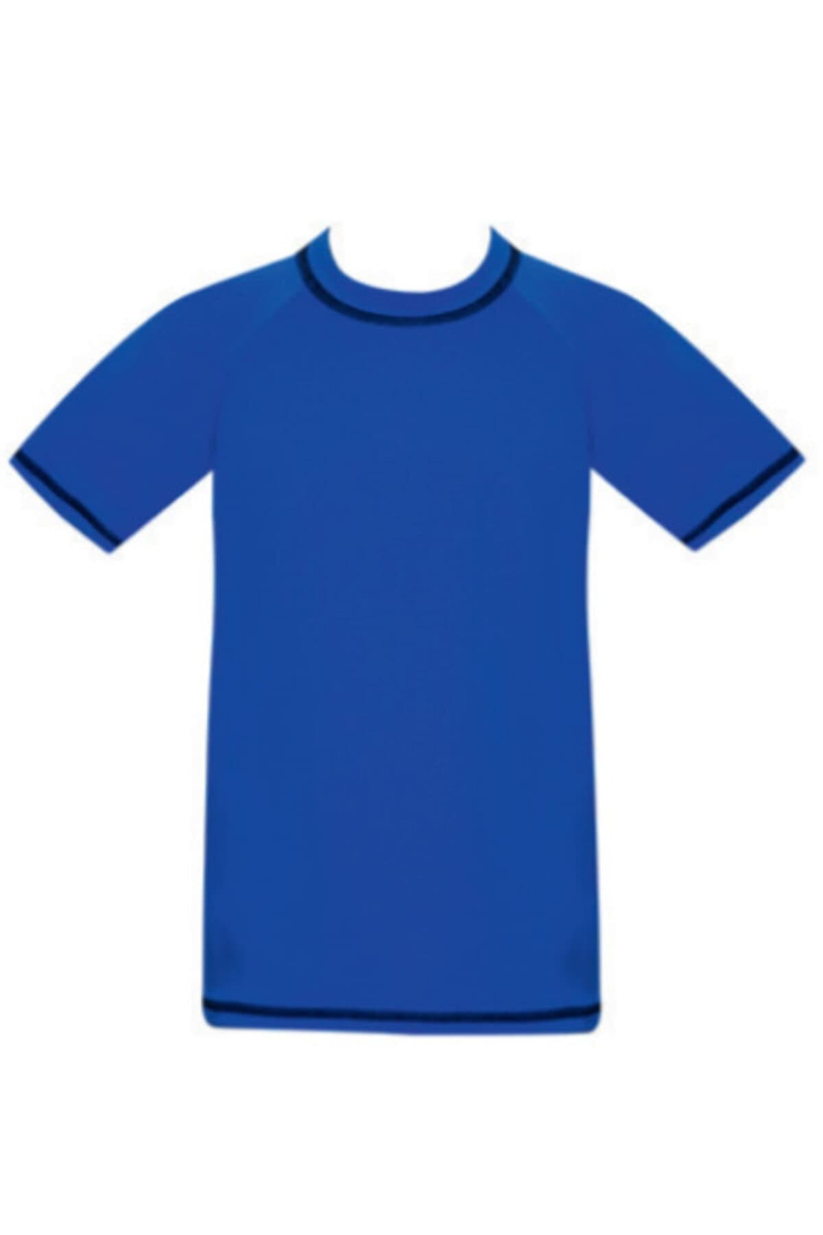 Çocuk Yüzücü Tşörtü / Mavi